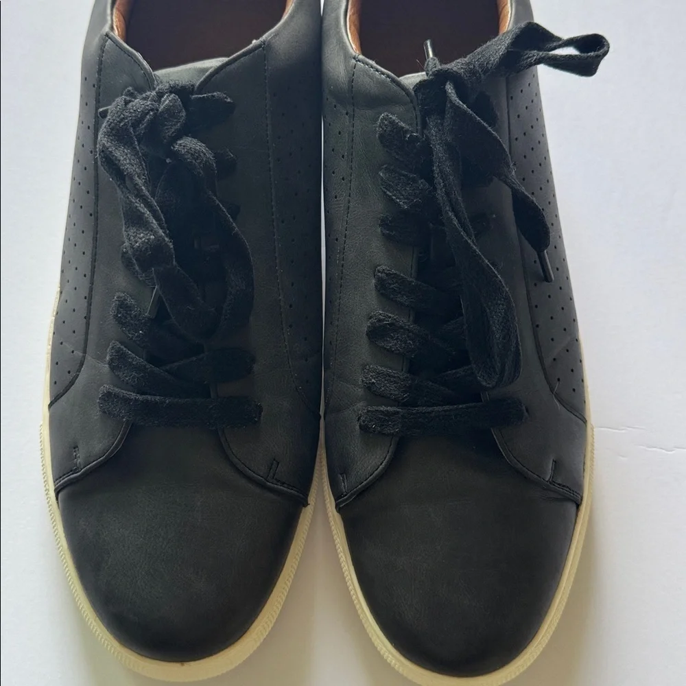 Supply Lab Men’s Damian Black Leather Sneakers